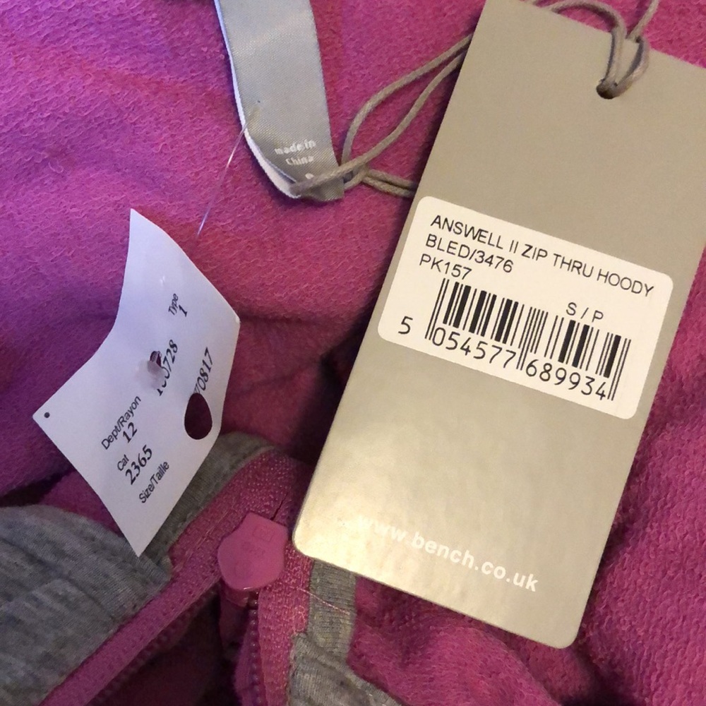Pink Bench Zip Up - Picture 6 of 6